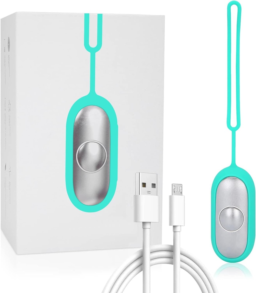 Εργαλείο βοήθειας ύπνου, συσκευή ανακούφισης αϋπνίας χειρός, μηχανή βοήθειας ύπνου USB για βελτιωμένο ύπνο, άγχος πίεσης (Lime)