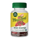 Megafood Iron Energy Gummies, Iron Supplement for Women, Men, Teens & Kids with Vitamin B12 & B6, Vitamins, from The Makers of Builder Supplement, Strawberry Flavor, 60 Count