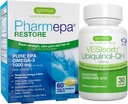Pharmepa Restore EPA & VESIsorb Ubiquinol-QH CoQ10 Heart Health Bundle, by Igennus