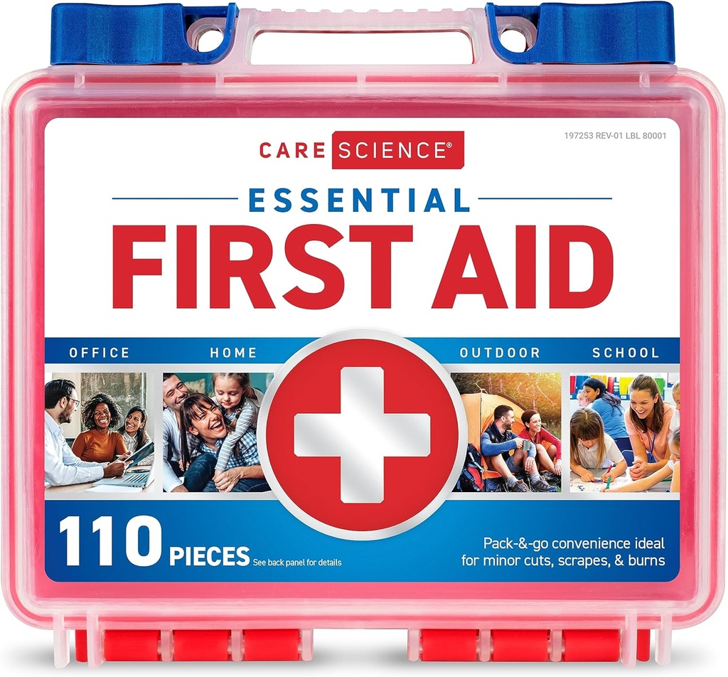 Care Science First Aid Kit, 110 κομμάτια 