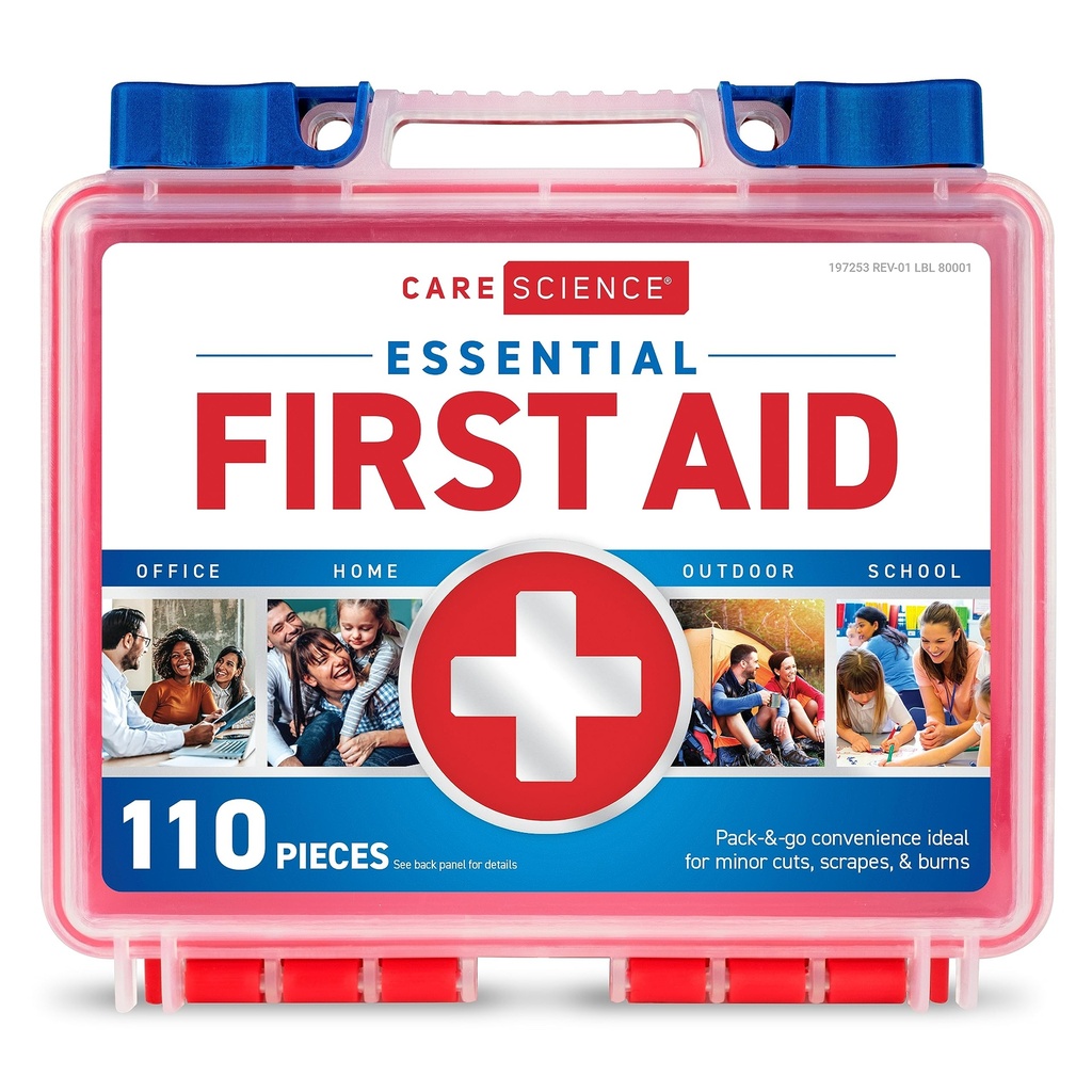 Care Science First Aid Kit, 110 κομμάτια 