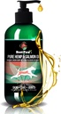 Pure Hemp & Salmon Oil for Dogs and Cats - Ωμέγα Φροντίδα του δέρματος Remedy for Dandruff, Shedding, Αλλεργία & Ichy Skin Relief - Κοινό συμπλήρωμα για Pet Arthritis - Δέρμα & Βιταμίνες Coat Κατοικίδια Αγάπη - 8 oz