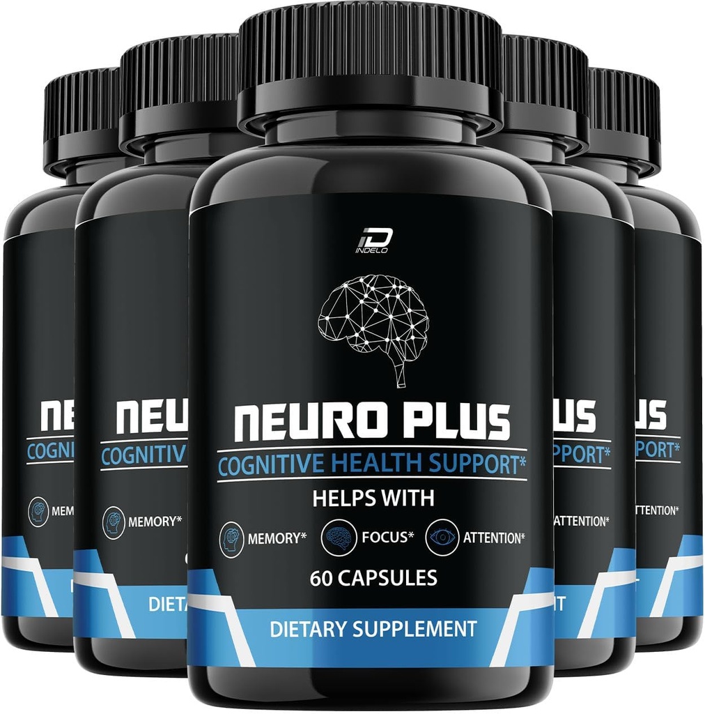Neuro Plus συμπλήρωμα εγκεφάλου, NeuroPlus για τη φόρμουλα μνήμης, Nero Plus PQQ για τη μείωση των αρνητικών επιπτώσεων της εγκεφαλικής ομίχλης, Neuro+ Γνωστική λειτουργία, Nuero Plus Κριτικές (5 συσκευασία - 300 κάψουλες)