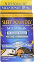 Sleep Soundly Melatonin 10mg, Fast Acting, Extended Release Sleep Formula, 60 μερίδες, Blue