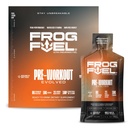 Frog Fuel Ultra Energy Gel & Pre Processed Shot με 1500mg Beta Alanine, Electrolytes 8g πρωτεΐνη Nano-Hydrolyzed Grass Fed Collagen, 10g Carbs, Χωρίς γλουτένη, χωρίς λίπος, Berry, 1.2 oz πακέτα, 24 Pack