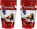 Aloha Medicinals K9 Immunity Plus, Immune Support Supplement for Dogs Over 70 lbs, Organic and Mushroom Enhanced Dog Health Supplies, Pack of 2, 90 Chews