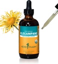 Βότανο Pharm Certified Organic Elecampane Liquid Extract για την υποστήριξη του αναπνευστικού συστήματος - 4 ουγγιά
