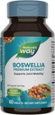 Nature's Way Boswellia Premium Extract, υποστηρίζει την κοινή κινητικότητα*, 307 mg Boswellia serrata Extract per Serving, συμπλήρωμα Frankincense, Gluten Free & Vegan - 60 δισκία (Packaging May Vary)