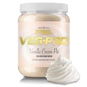 Steel Supplements Veg-PRO Vegan Protein Powder, Vanilla Cream Pie, 1.65lbs | Plant-based, dairy free, gluten free formula with 20g protein, BCAA essential amino acids, pea isolate, low-carb, 25 Servings