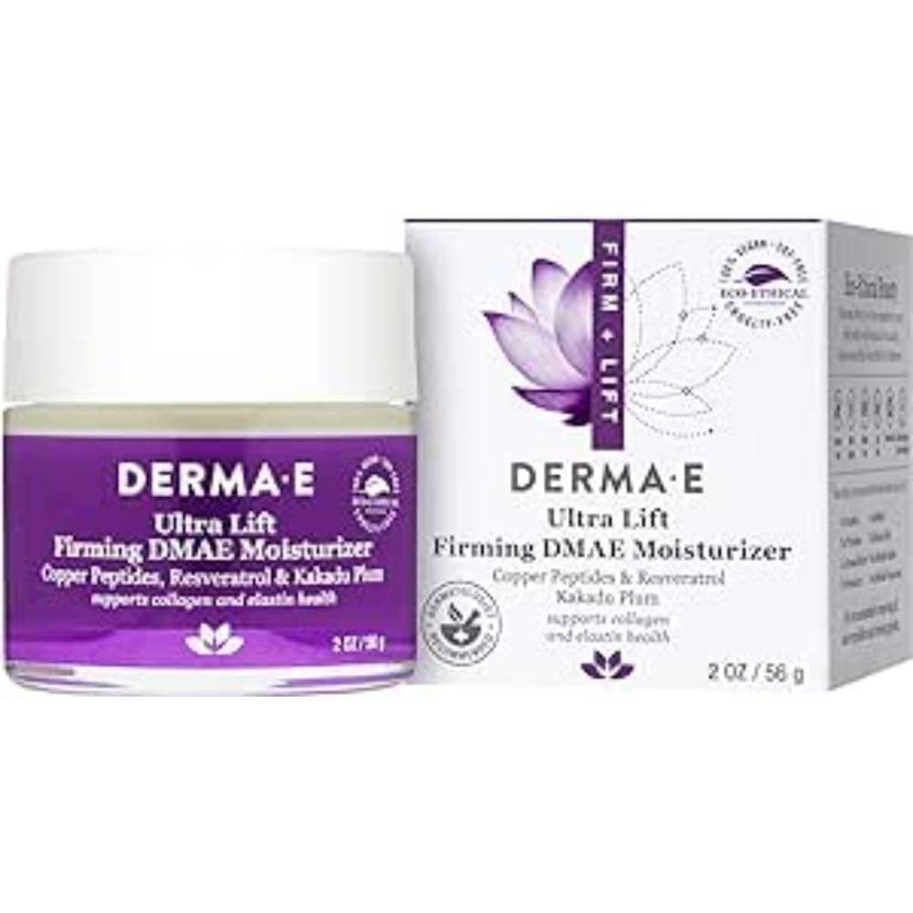 DERMA-E Firm + lift , DMAE Moisturizer Alpha Lipoic Acid & C-Ester, 2oz