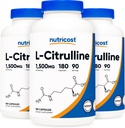 Nutricost L-Citrulline 750mg, 180 κάψουλες (3 φιάλες)