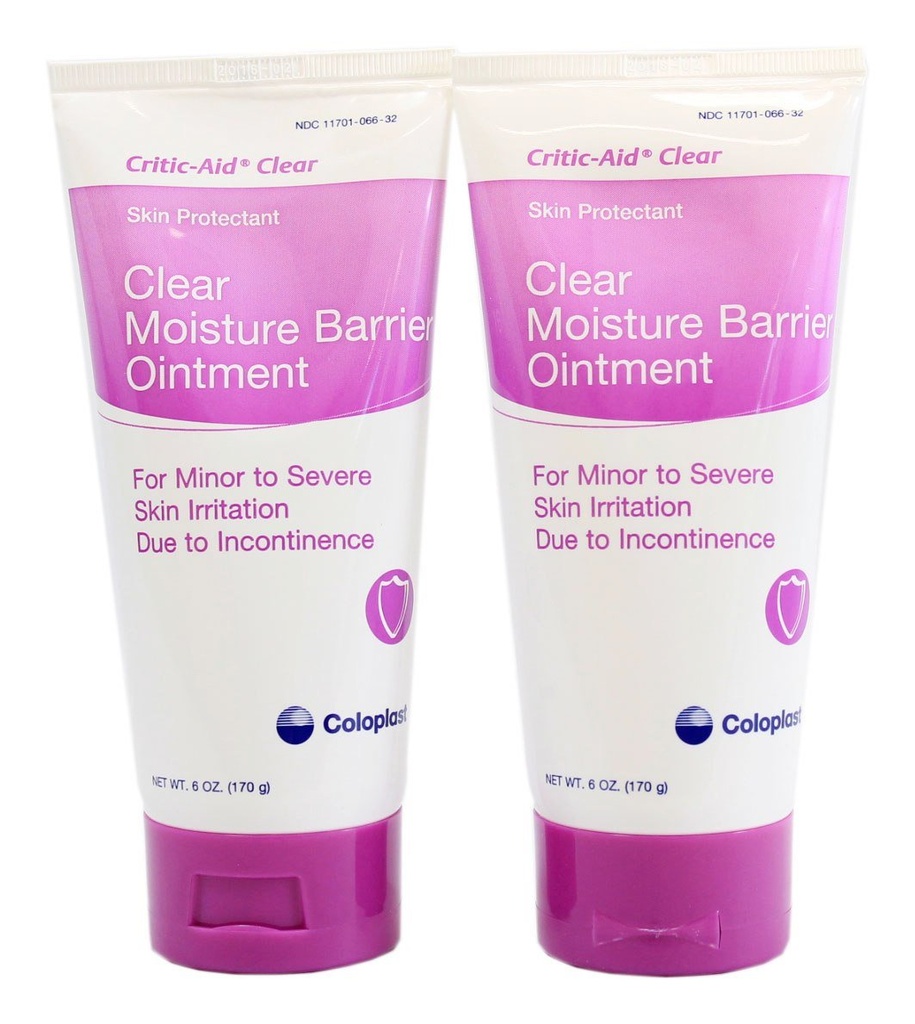 Coloplast Κριτική-Aid Clear Moisture Barrier Ointment - 6 Ουγγιά σωλήνα - Συσκευασία των 2