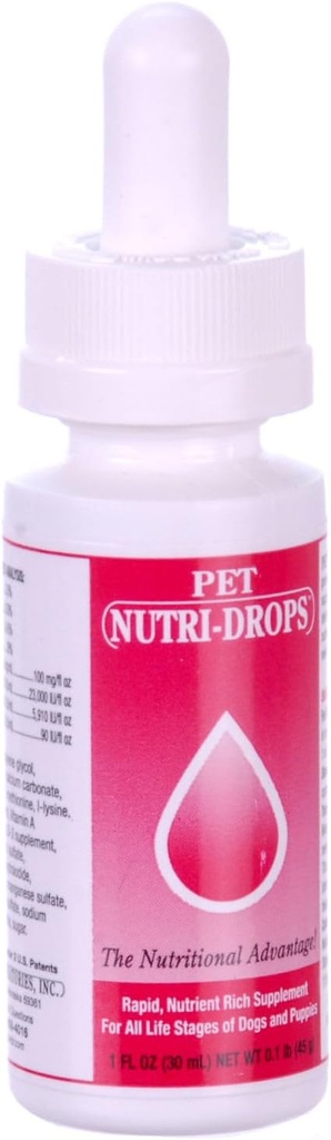 Εργαστήριο Bovidr Pet Nutri-Drops - 1 oz