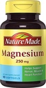 Nature Made Magnesium 250 mg Liquid Softgels 90 ea (συσκευασία των 2)