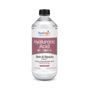 Hyalologic Liquid Hyaluronic Acid Supplement - Υποστήριξη δέρματος με 100mg HA και 100mg MSM - Φυσική ενυδάτωση για το πρόσωπο, τα μάτια και τα χείλη - Υψηλή φόρμουλα μοριακού βάρους - 12 oz