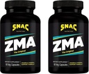 SNAC ZMA Το αρχικό συμπλήρωμα αποκατάστασης & ύπνου, προωθεί την αποκατάσταση των μυών, την ανοσοποιητική υποστήριξη & τον αποκαταστάτη ύπνου με ψευδάργυρο, μαγνήσιο & βιταμίνη B6, 180 κάψουλες Veggie (2 πακέτο των 90 Count)