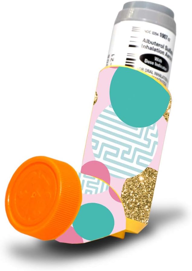 MightySkins Skin for Proventil HFA Asthma Inhaler - Πράσινη πέτρα 