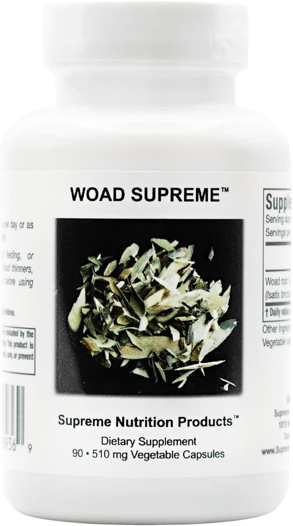 Υπέρτατη Διατροφή Woad Supreme, 90 Αγνές Χορτοφαγικές Κάψουλες Isatis