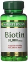 Nature's Bounty Biotin 10.000 mcg, Rapid Release Softgels 120 Καθένα