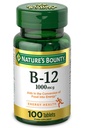 Nature's Bounty Vitamin B12, Υποστηρίζει τον Μεταβολισμό Ενέργειας, 1000 mcg, 100 Count,.