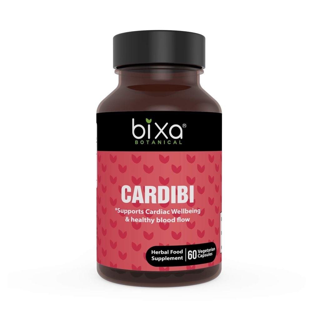 Ayurvedic φυσικό φυτικό συμπλήρωμα CARDIBI κάψουλες καθαρής αυθεντικής ποιότητας 60 κάψουλες Veg (450mg) (με Arjuna, Guggul, Punarnava, Trikatu σκόνη και εκχύλισμα σκόρδου)