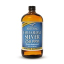 Natural Path Silver Wings Colloidal Silver Liquid - Enhanced Immune Support Supplement - 250ppm (1250mcg) - 32oz