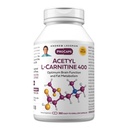 ANDREW LESSMAN Acetyl L-Carnitine 400 mg - 360 Κάψουλες - Υποστήριξη για το νευρικό σύστημα, το λίπος και την ενέργεια Μεταβολισμός, Υγιεινή λειτουργία του εγκεφάλου, Υγιεινή ροή αίματος στον εγκέφαλο. Εύκολες κάψουλες.