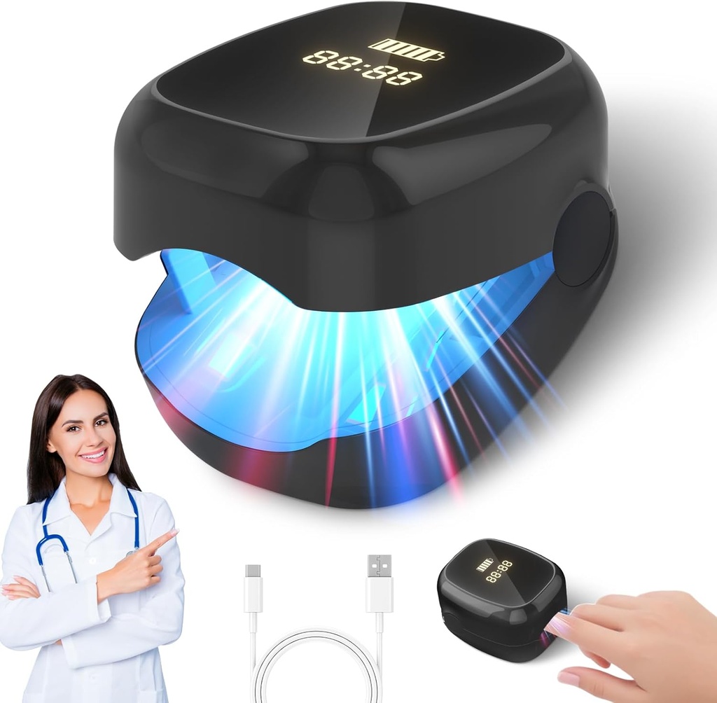 Nail Fungus Laser επεξεργασία LED φως συσκευή-αποτελεσματική επαναφορτιζόμενη Nail Fungus Remover για οικιακή χρήση