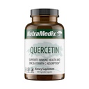 NutraMedix Quercetin - Quercetin 500mg Κάψουλες - Αντιοξειδωτικό & ανοσοποιητικό συμπλήρωμα υποστήριξης για την υγεία της καρδιάς - Βοηθήματα σε ψευδάργυρο & βιταμίνη C απορρόφηση (120 κάψουλες χορτοφάγων)