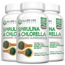Συμμαχική ζωή Spirulina και Chlorella 