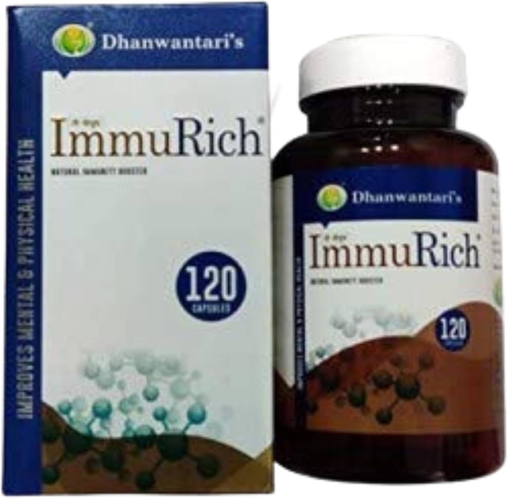 Natural Immunity Booster | 120 Cap| By Dhanwantari's
