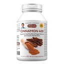 ANDREW LESSMAN Cinnamon 400mg - 30 Capsules - High Potency, Standardized Extract. No Additives. Small Easy to Swallow Capsules