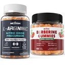 L arginnine Gummies + συμπλήρωμα βερβερίνης 1500mg