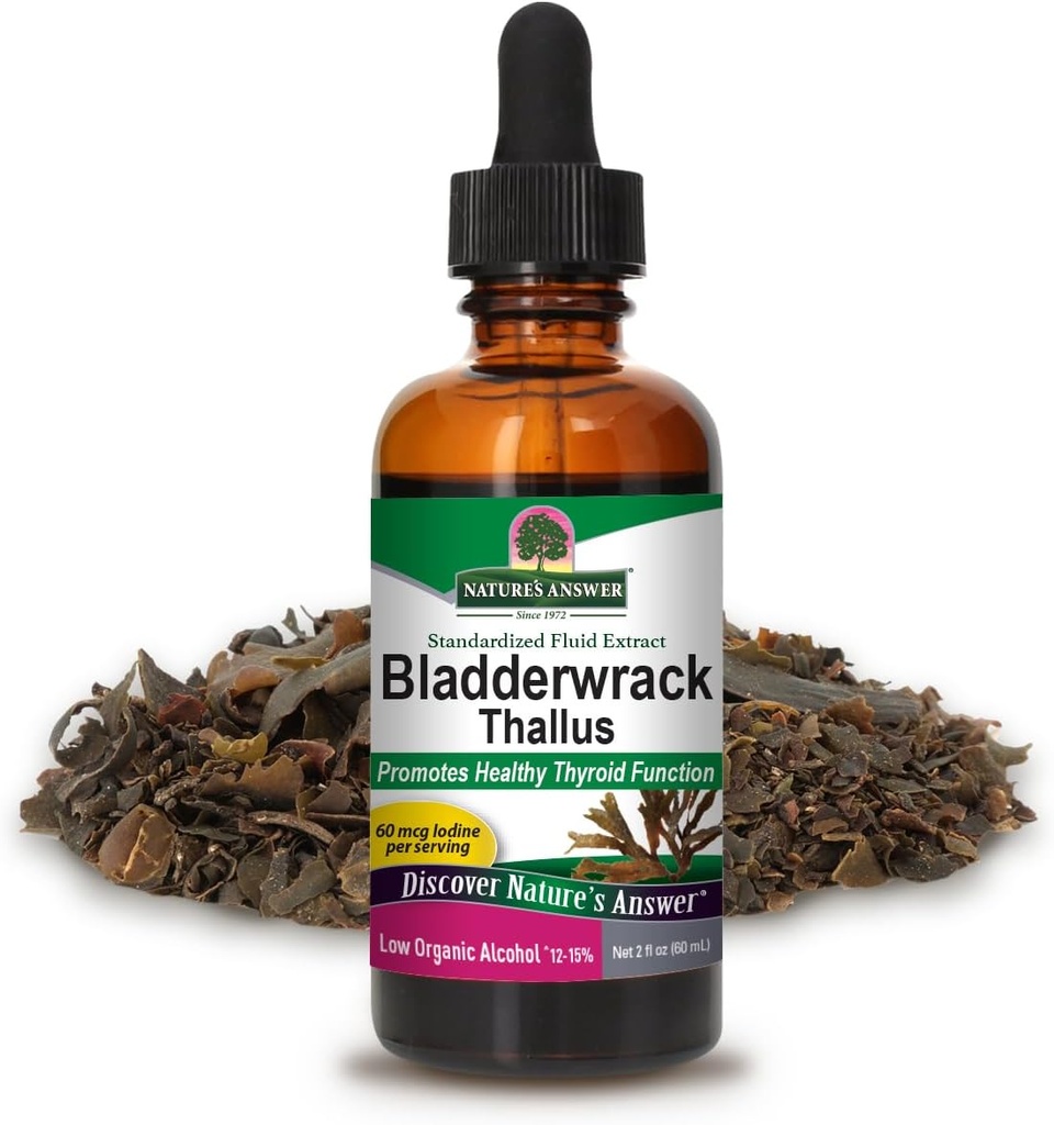 Απάντηση της φύσης Bladderwrack Θάλασσα Moss Liquid 2 oz 