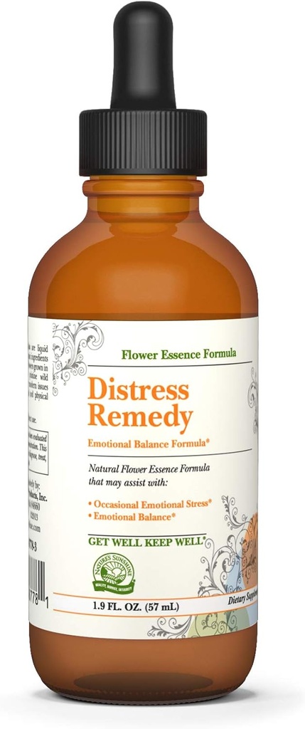 Nature's Sunshine Distress Remedy Flower Remedy, 1.9 Fl Oz