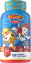 L’il Critters Paw Patrol Gummy Vites Καθημερινή Gummy Πολυβιταμίνη για τα παιδιά, βιταμίνη C, D3 για ανοσοποιητική υποστήριξη Cherry, πορτοκαλί και άρωμα βατόμουρο, 190 Gummies