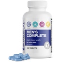 Bronson ONE Daily Men’s Complete Multivitamineral Multi-Daily Multi for Active Men, 180 Tablets