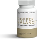 PD VARS Physician Designed Copper Balance Supplement - Υποστήριξη Ινομυαλγίας, Μειωμένη Πόνος Νεύρων, Fibro Fog, 9 Απαραίτητες Βιταμίνες Ανοσοποιητικής Ενίσχυσης, 60 Κάψουλες