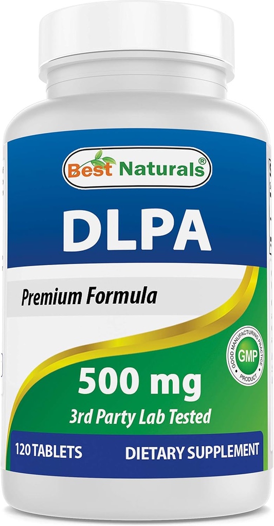 Best Naturals DLPA 500 mg 120 δισκία