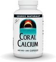Source Naturals Coral Calcium - 600mg - 240 Capsules