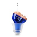 J20 Βοηθήματα Ακρόασης για ηλικιωμένους Ενήλικες Ακύρωση θορύβου - Ηλικιωμένη Βοήθεια Ακρόαση, Ενισχυτής ακοής, Ενισχυτής ήχου Mini, Ενισχυτής ήχου αυτιού, Μείωση θορύβου, Ενισχυμένη ομιλία, Ακύρωση ανατροφοδότησης (μπλε, αριστερά)