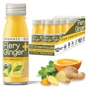 Θερμοκήπιο Χυμός Βιολογικά Fiery Ginger Wellness Shots 12-Count 60ml Γυάλινα μπουκάλια, Vegan & Gluten-Free