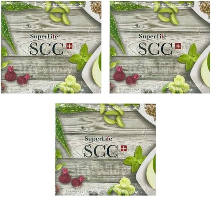 3 Πακέτα Super Life Colon Care Fiber Probiotics Προβιοτικά Aid Digestion stc Fibre (15 φακελάκια / κουτί)