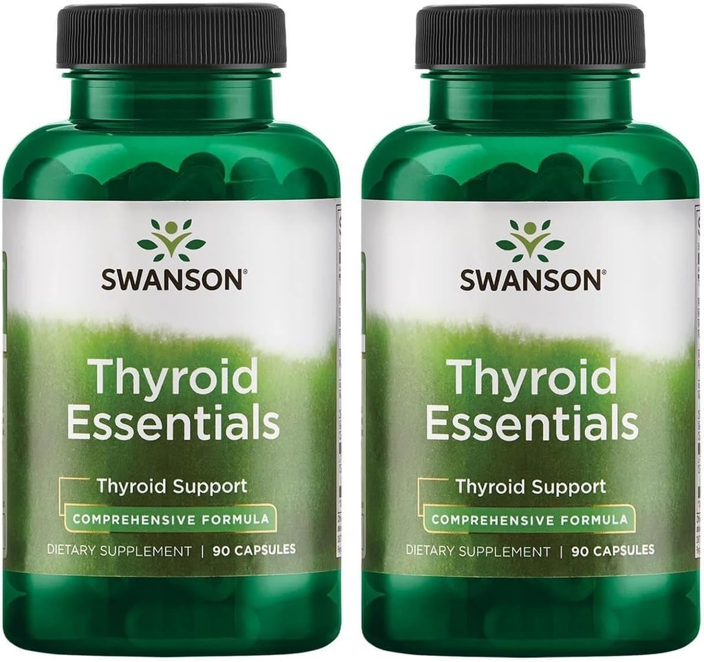 Swanson Thyroid Essentials 90 Καψάκια (2 Συσκευασία)