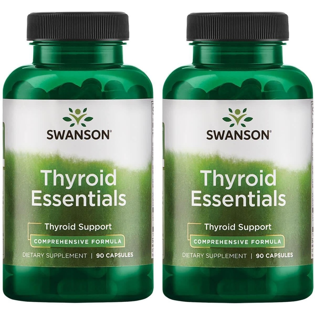 Swanson Thyroid Essentials 90 Καψάκια (2 Συσκευασία)