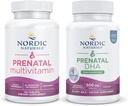 Nordic Naturals Vegan Mom and Baby Starter Pack - Vegan Προγεννητική DHA και προγεννητική πολυβιταμίνες δισκία
