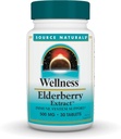 Source Naturals Wellness Elderberry Extract, 500 mg for Immune System Support* - 30 Tablets