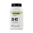 NutraBio Βιταμίνη D3 K2 