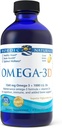 Σκανδιναβικά φυσικά Omega-3D υγρό, 8-Ounce, 0,88 φιάλη